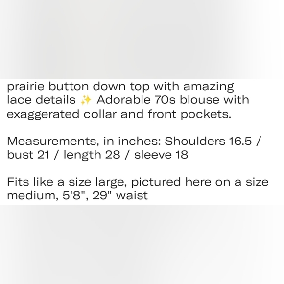 Cottagecore Top - Picture 5 of 5